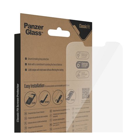 PanzerGlass | Screen protector - glass | Apple iPhone 13, 13 Pro, 14 | Polyethylene terephthalate (PET) | Transparent - 3